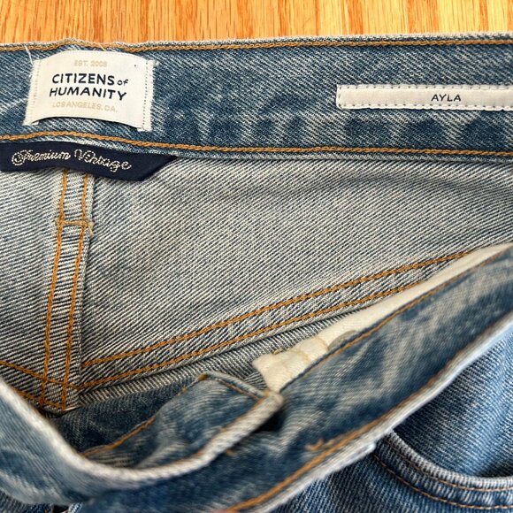 Citizens of Humanity Ayla wide leg high waist jeans, 25 - Picture 5 of 7